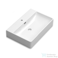 Coycama Nove 60x42 cm-es pultra ültethető mosdó 1 csaplyukkal,fehér 53001096 szaniter