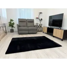  Cozy Szőnyeg 055 Black (Fekete) 200x280cm lakástextília