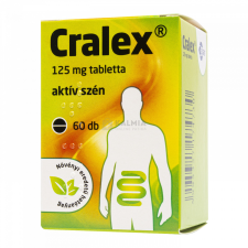 Cralex tabletta 125 mg 60 db gyógyhatású készítmény