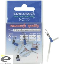 Cralusso GUB.GÁTLÓS WAGGLERKAPOCS KÖZEPES 3DB/CSOM horgászkiegészítő