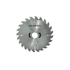 CRATER körfűrészlap 184x30 / 24fog carbide barkácsgép tartozék