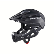  Cratoni C-Maniac bukósisak fekete matt S/M 52-56 kerékpáros sisak