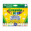 Crayola : 12 db tompahegyű lemosható filctoll