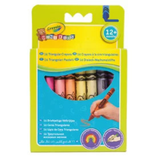  Crayola: 16 darabos háromszög zsírkréta készlet kreatív és készségfejlesztő