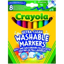 Crayola 58-8328 Lemosható vastag filctoll - Vegyes színek (8db) (58-8328) filctoll, marker
