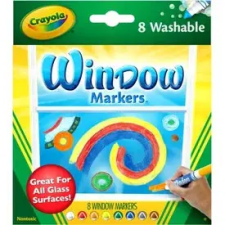  Crayola ablakfestő filctoll 8 darabos készlet filctoll, marker