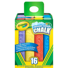 Crayola : Aszfaltkréta 16 db-os készlet kreatív és készségfejlesztő
