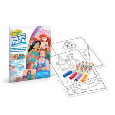 Crayola : Color Wonder Disney-hercegnők maszatmentes kifestő kreatív és készségfejlesztő
