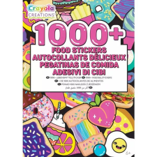 Crayola Creations: Matricás füzet 1000+ matricával - Ételek matrica