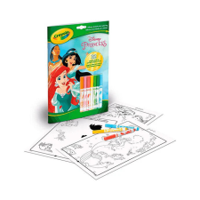 Crayola Disney-hercegnő színező és foglalkoztató gyermek- és ifjúsági könyv