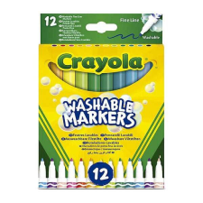 Crayola Kimosható vékony hegyű filctoll szett 12 darabos filctoll, marker