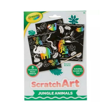 Crayola Kreatív Többféle Karcrajz készlet kreatív és készségfejlesztő