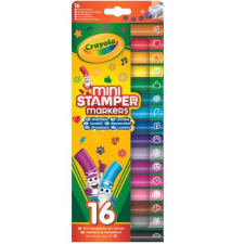 Crayola : Mini mintázó filctoll készlet 16 db (58-8741) (C588741) filctoll, marker