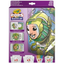 Crayola pops: 3d foglalkoztató - űrutazás kreatív és készségfejlesztő