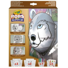 Crayola POPs: 3D foglalkoztató – Vadon (04-2807) (C04-2807) kreatív és készségfejlesztő