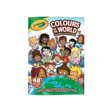 Crayola : Sokszínű Világ - Országok kifestő kreatív és készségfejlesztő