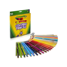  Crayola színes ceruza készlet - 50 darab színes ceruza