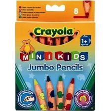 Crayola Színes ceruza natúr - óriás állatos (93322) kreatív és készségfejlesztő