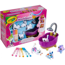 Crayola Washimals kimosható állatkák káddal - kisállatok kreatív és készségfejlesztő