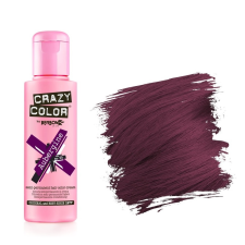 Crazy Color hajszínező krém Aubergine 50, 100 ml hajfesték, színező