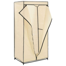 Cream 2 db krémszínű ruhásszekrény 75 x 50 x 160 cm bútor