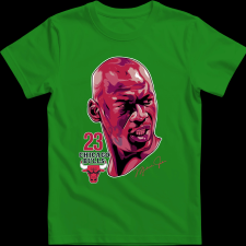 Createyou 23 JORDAN - Férfi - Zöld - M férfi póló