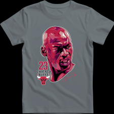 Createyou 23 JORDAN - Gyermek - Szürke - M gyerek póló