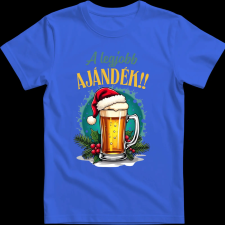 Createyou A legjobb ajándék! - Férfi - Királykék - S férfi póló