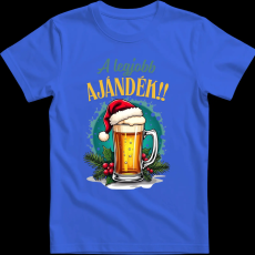 Createyou A legjobb ajándék! - Férfi - Királykék - XL