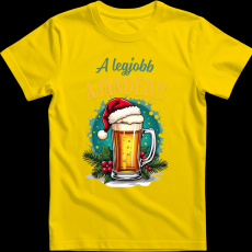 Createyou A legjobb ajándék! - Férfi - Sárga - L