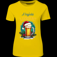 Createyou A legjobb ajándék! - Női - Sárga - 2XL
