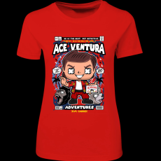 Createyou Ace Ventura - Női - Piros - M