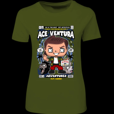 Createyou Ace Ventura - Női - Sötétzöld - L