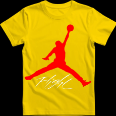 Createyou Air Jordan logo - Férfi - Sárga - S