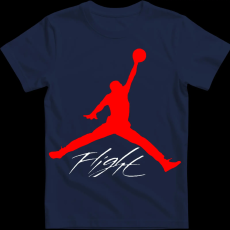 Createyou Air Jordan logo - Gyermek - Sötétkék - L