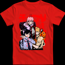 Createyou Akidenji Power - Férfi - Piros - 2XL férfi póló