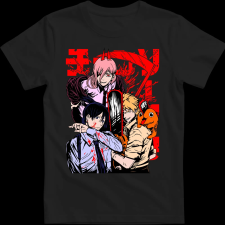 Createyou Akidenji Power - Gyermek - Fekete - XL gyerek póló