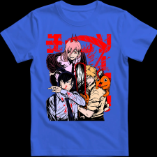 Createyou Akidenji Power - Gyermek - Királykék - XL gyerek póló