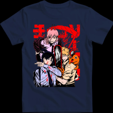 Createyou Akidenji Power - Gyermek - Sötétkék - M gyerek póló