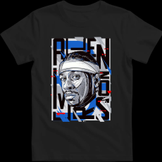 Createyou Allen Iverson - Férfi - Fekete - 3XL