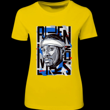 Createyou Allen Iverson - Női - Sárga - S női póló