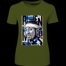 Createyou Allen Iverson - Női - Sötétzöld - L női póló