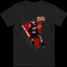 Createyou Allen Iverson Sixers - Gyermek - Fekete - M