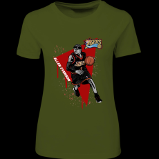 Createyou Allen Iverson Sixers - Női - Sötétzöld - 2XL