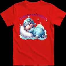 Createyou Álmodj szépeket! - Gyermek , Piros , XL