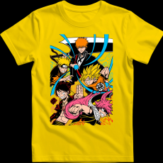 Createyou Anime legendák - Gyermek - Sárga - XS