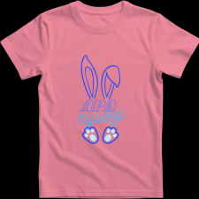 Createyou Apa nyuszi - Férfi , Pink , L férfi póló