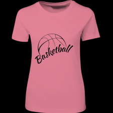 Createyou Basketball - Női , Pink , 2XL női póló