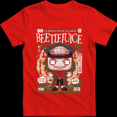 Createyou Beetlejuice - Férfi - Piros - 2XL