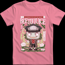 Createyou Beetlejuice - Gyermek - Pink - S gyerek póló